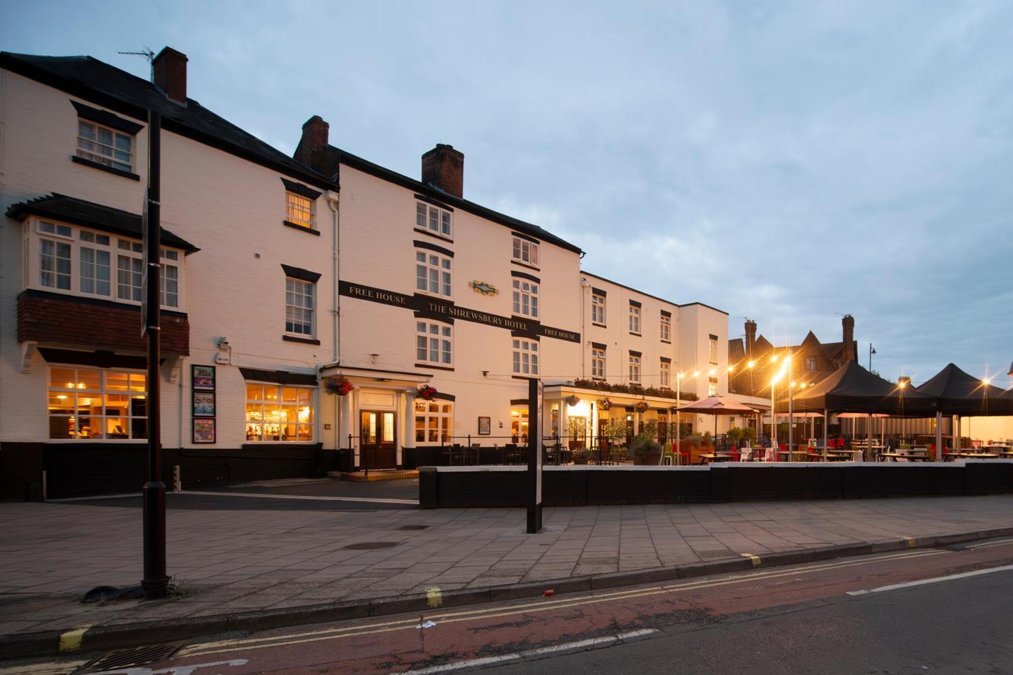 The Shrewsbury Hotel Wetherspoon Dış mekan fotoğraf